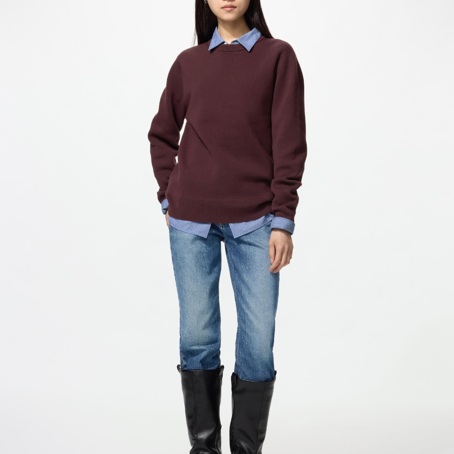 Uniqlo Свитер Milano с круглым вырезом