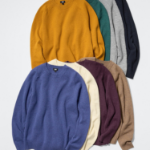 Uniqlo Свитер из шерсти ягнёнка с круглым вырезом