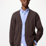 Uniqlo Кардиган из мериносовой шерсти с V-образным вырезом