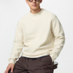 Uniqlo Свитер из пряжи Soufflé с круглым вырезом