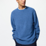 Uniqlo Свитер из пряжи Soufflé с круглым вырезом