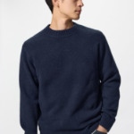 Uniqlo Свитер из пряжи Soufflé с круглым вырезом