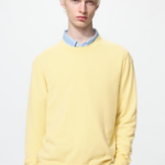 Uniqlo Кашемировый джемпер с круглым вырезом