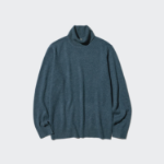 Uniqlo Кашемировый свитер с высоким воротником