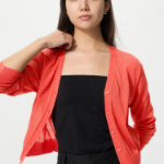 Uniqlo Лёгкий кардиган с V-образным вырезом
