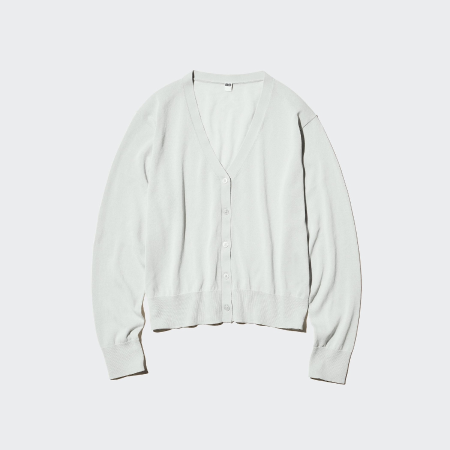 Uniqlo Лёгкий кардиган с V-образным вырезом