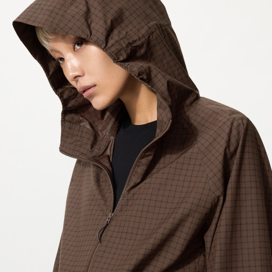 Uniqlo Компактная парка с защитой от УФ-лучей, с принтом