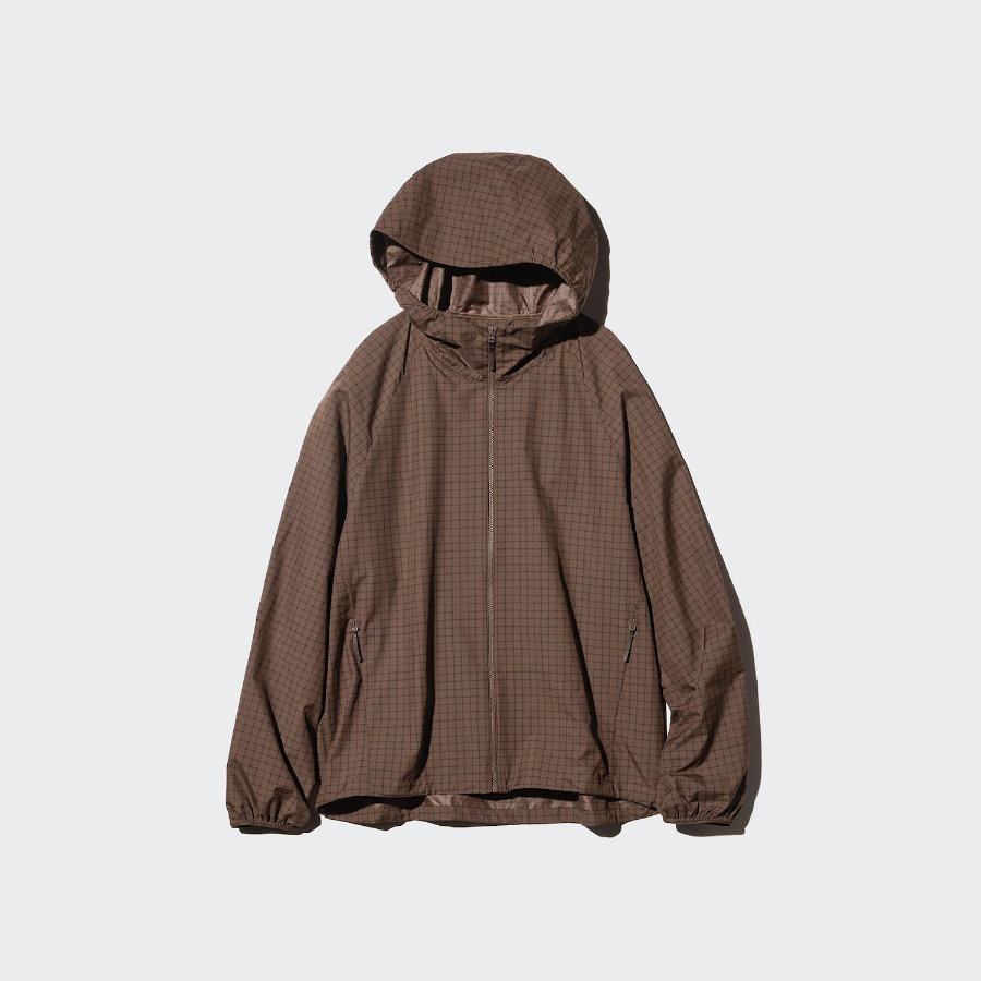 Uniqlo Компактная парка с защитой от УФ-лучей, с принтом