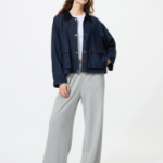 Uniqlo Джинсовая куртка укороченного кроя