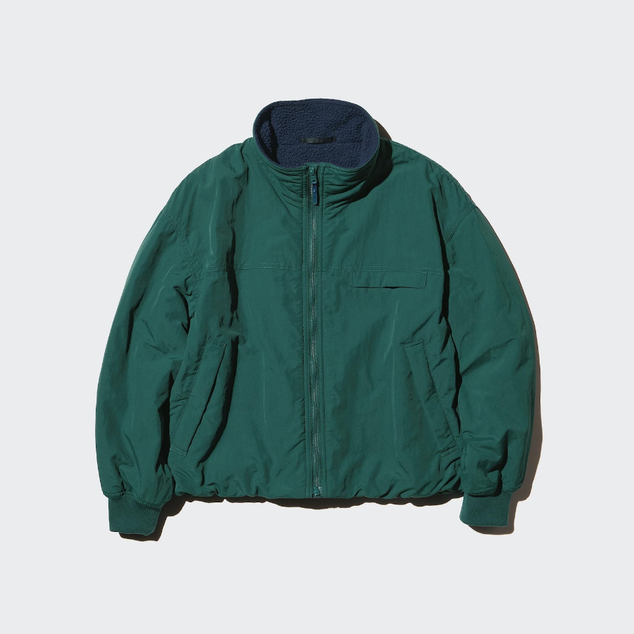 Uniqlo Флисовый блузон со стойкой