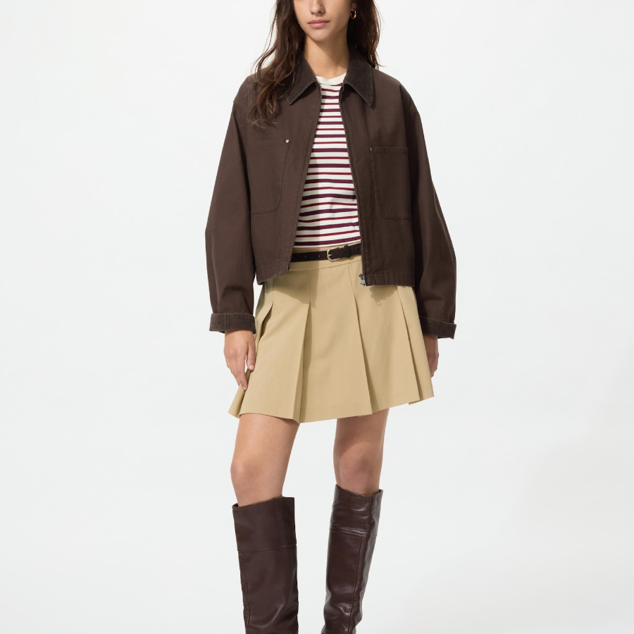 Uniqlo Короткая куртка на молнии