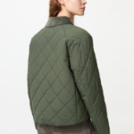 Uniqlo Укороченная стёганая куртка Utility