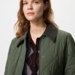 Uniqlo Укороченная стёганая куртка Utility