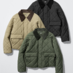 Uniqlo Укороченная стёганая куртка Utility