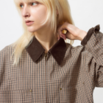 Uniqlo Короткая куртка на молнии с узором