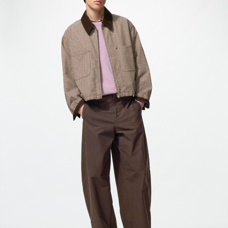 Uniqlo Короткая куртка на молнии с узором