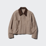 Uniqlo Короткая куртка на молнии с узором