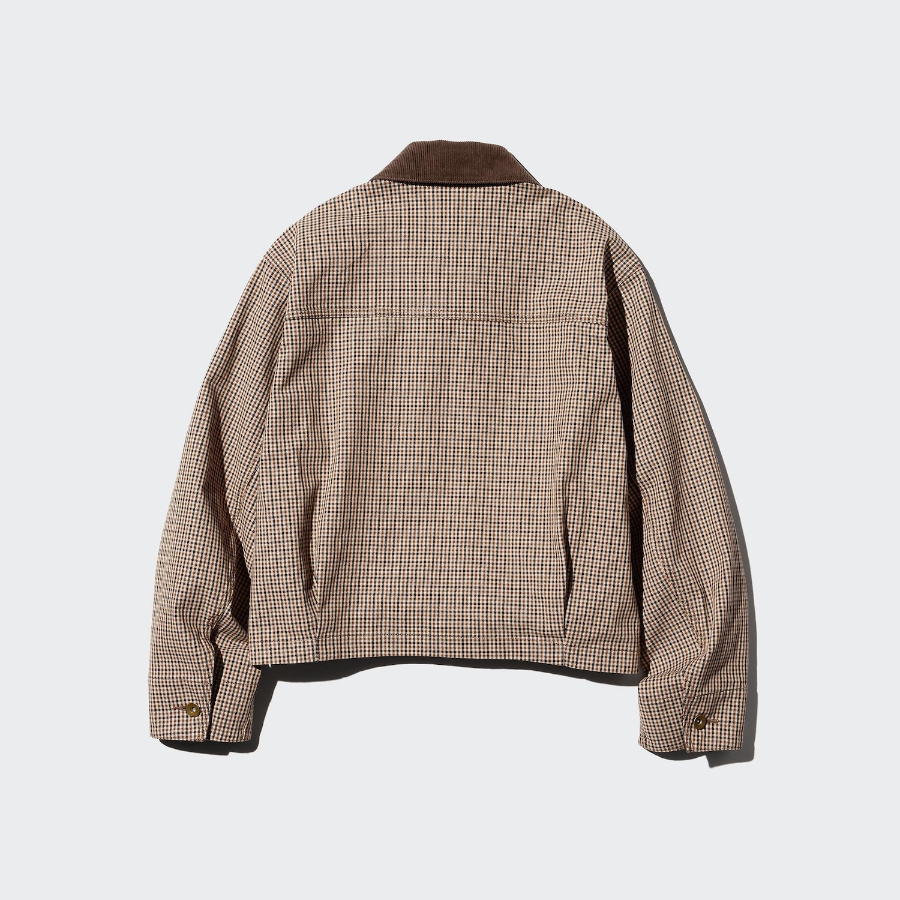 Uniqlo Короткая куртка на молнии с узором