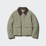 Uniqlo Утеплённая короткая куртка с принтом
