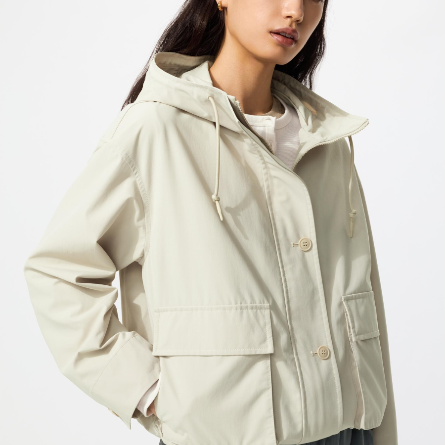 Uniqlo Парка из хлопковой смеси