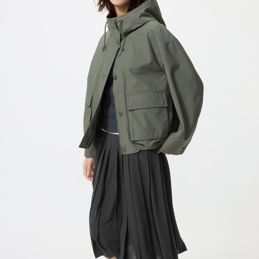 Uniqlo Парка из хлопковой смеси