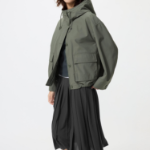 Uniqlo Парка из хлопковой смеси