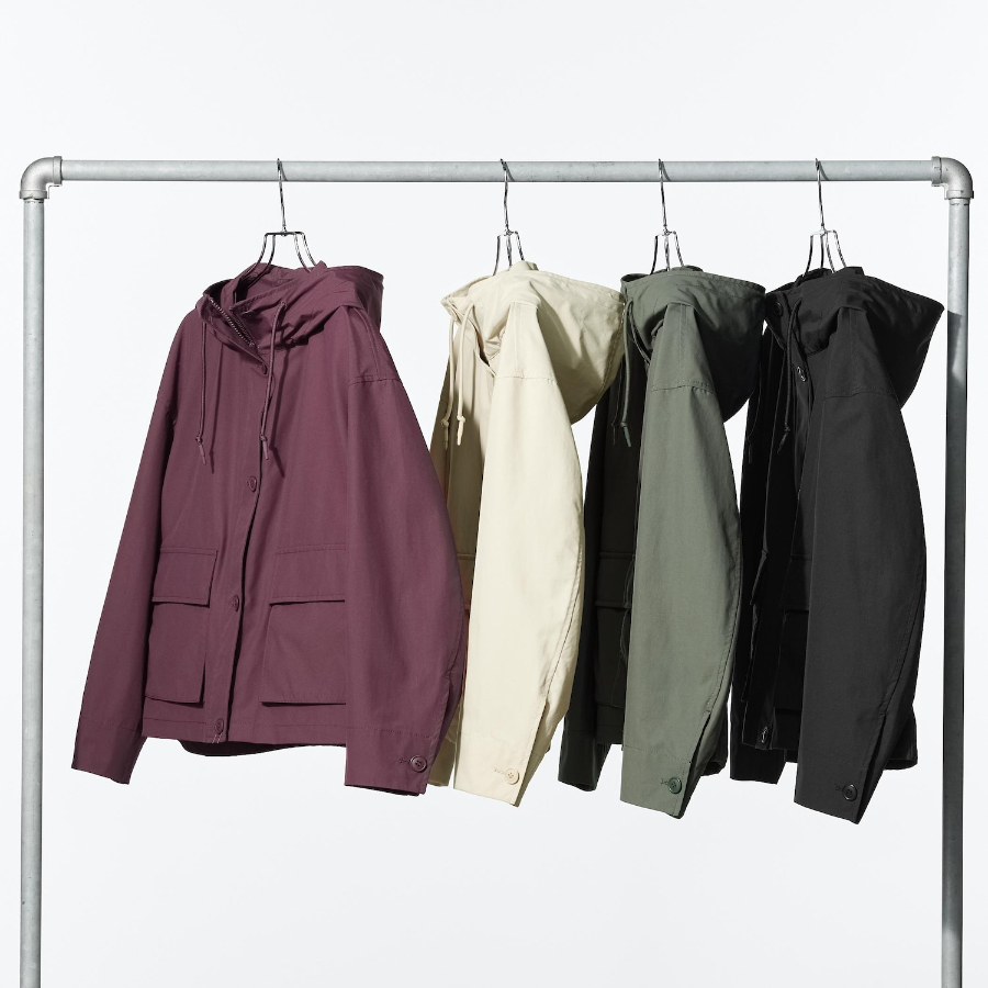 Uniqlo Парка из хлопковой смеси