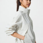 Uniqlo Ветровка-бомбер с воротником-стойкой