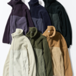 Uniqlo Флисовая куртка на молнии с цветными блоками