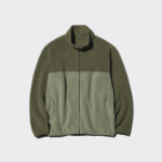 Uniqlo Флисовая куртка на молнии с цветными блоками