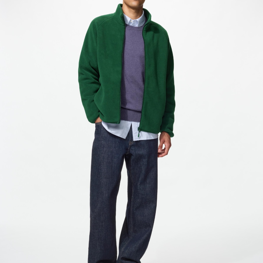 Uniqlo Флисовая куртка на молнии
