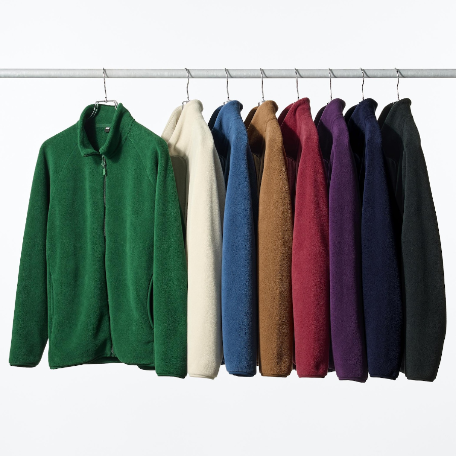 Uniqlo Флисовая куртка на молнии