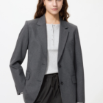 Uniqlo Жакет свободного кроя в клетку