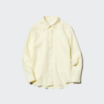 Uniqlo Премиальная льняная рубашка