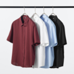 Uniqlo Блузка из вискозы с короткими рукавами