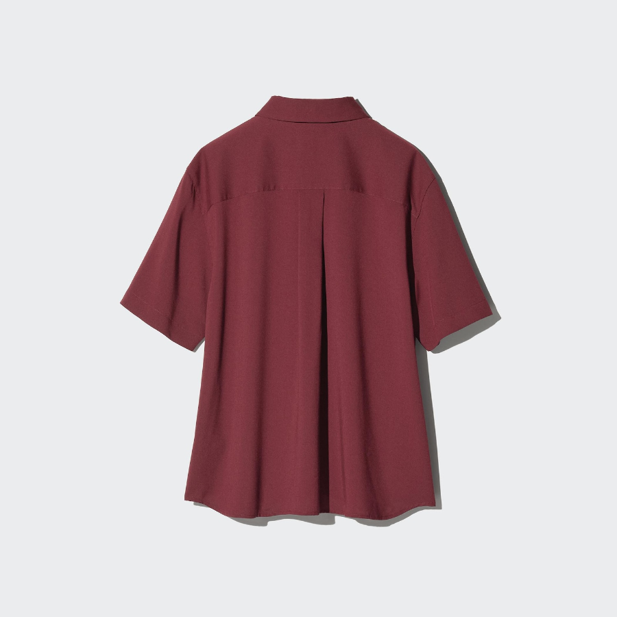 Uniqlo Блузка из вискозы с короткими рукавами
