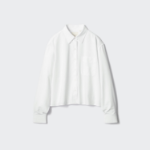 Uniqlo Оксфордская рубашка свободного кроя