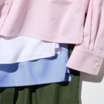 Uniqlo Рубашка свободного кроя из оксфорда