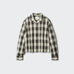 Uniqlo Фланелевая рубашка свободного кроя в клетку