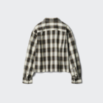 Uniqlo Фланелевая рубашка свободного кроя в клетку