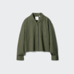 Uniqlo Фланелевая рубашка свободного кроя