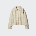 Uniqlo Фланелевая рубашка свободного кроя в клетку