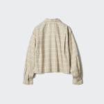 Uniqlo Фланелевая рубашка свободного кроя в клетку