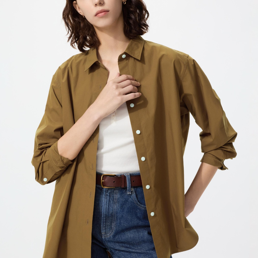Uniqlo Хлопковая рубашка