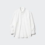 Uniqlo Хлопковая рубашка оверсайз