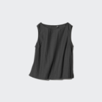 Uniqlo Блузка без рукавов с вышивкой