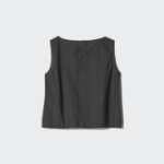 Uniqlo Блузка без рукавов с вышивкой