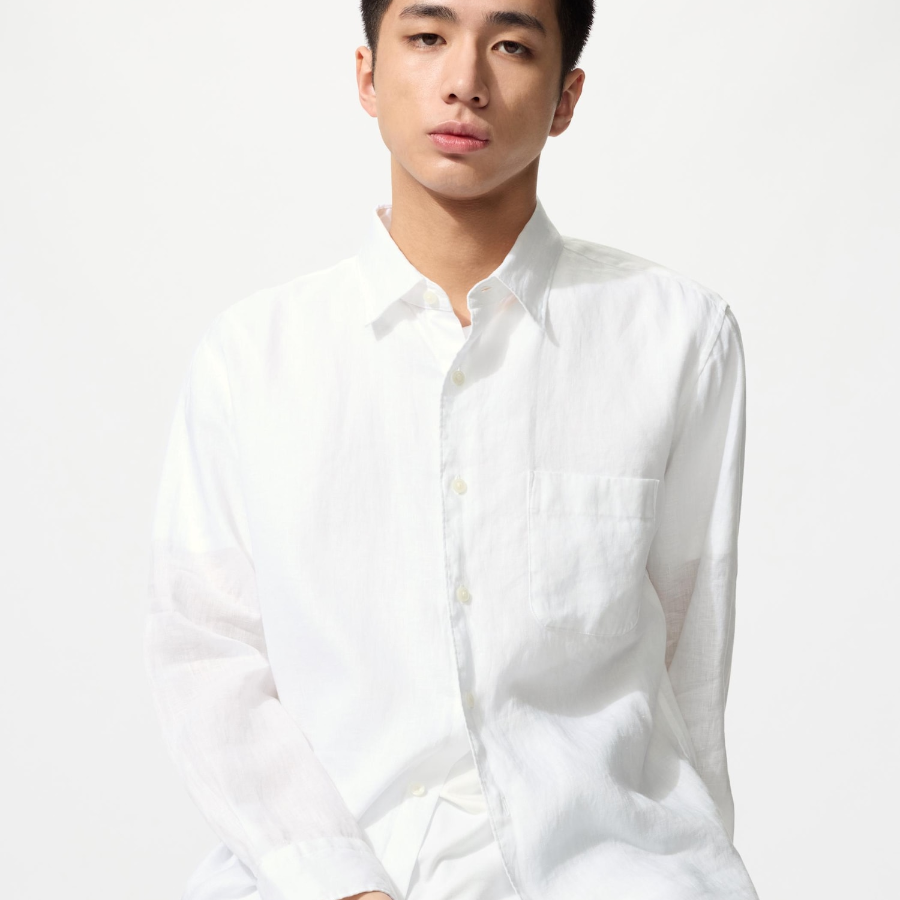 Uniqlo Рубашка из премиального льна