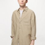 Uniqlo Рубашка из премиального льна