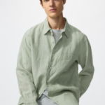 Uniqlo Рубашка из премиального льна